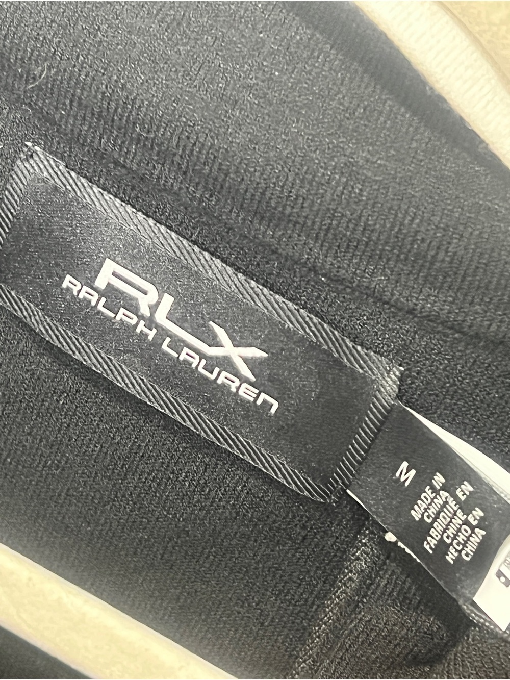RLX Ralph Lauren Fit And Flare Quarter Zip Polo Dress Black White Trim Tennis - Picture 4 of 12